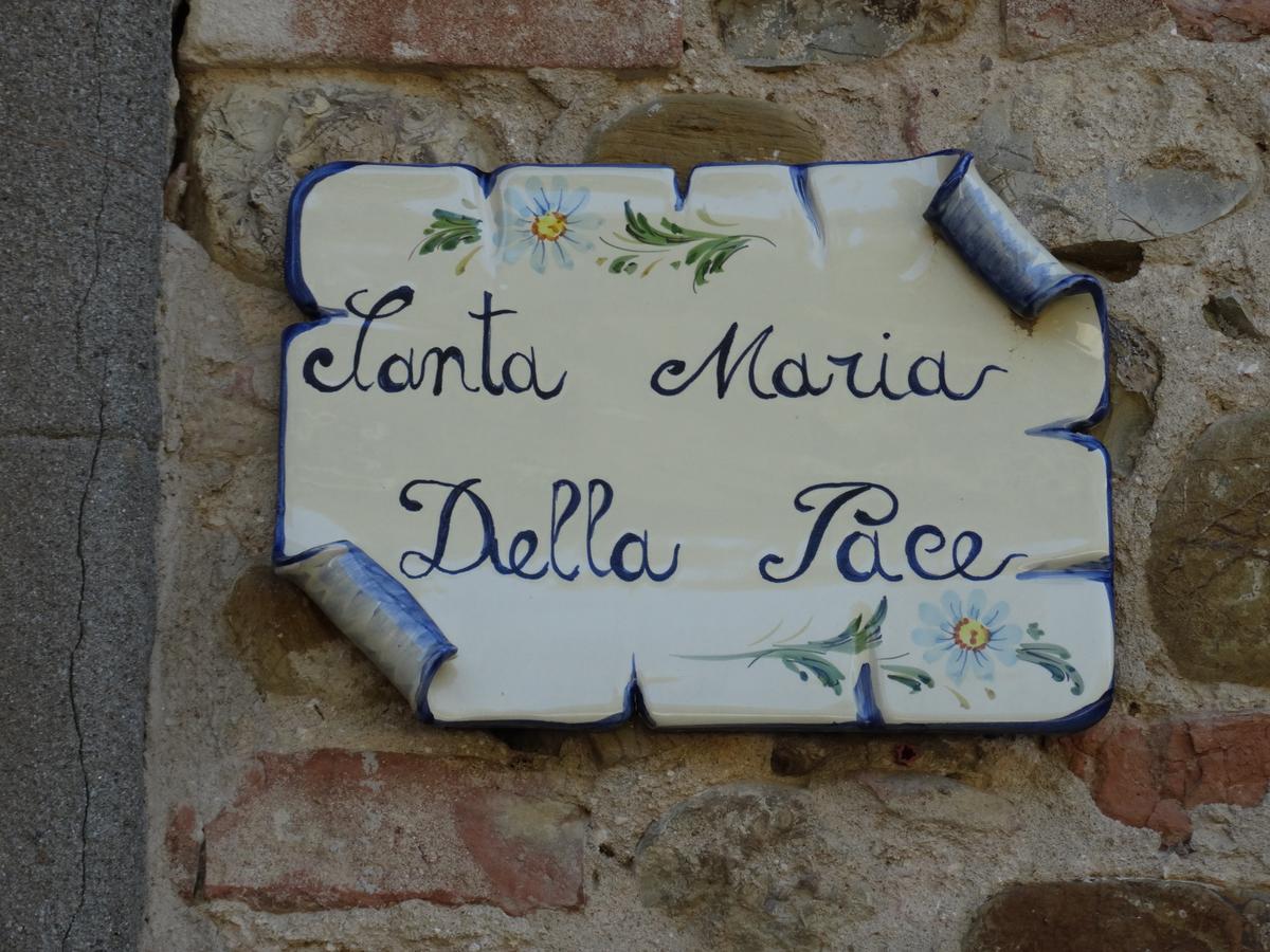 Santa Maria Della Pace Bed and Breakfast Montespertoli Exteriör bild